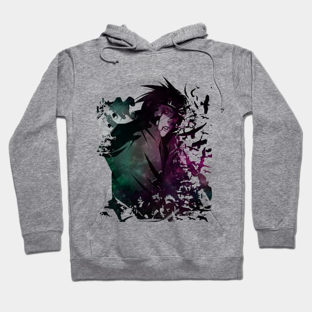 Itachi Space Crows Hoodie by Ljskatergirl